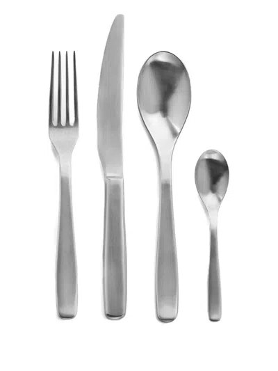 Serax Stainless Steel Cutlery Set (four-person Setting) In Metallic