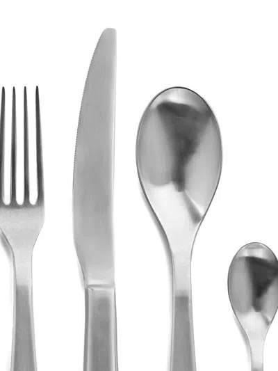 Serax Stainless Steel Cutlery Set (four-person Setting) In Metallic