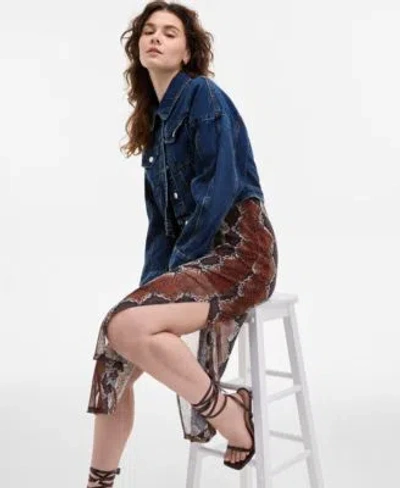 Steve Madden Brixton Denim Jacket Nola Midi Dress