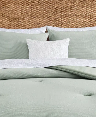 Tommy Bahama Seersucker Solid 8-pc. Comforter Set, King