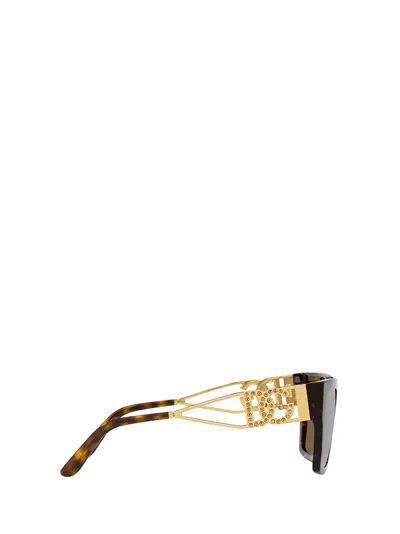 Dolce & Gabbana Tortoiseshell-effect Square-frame Sunglasses