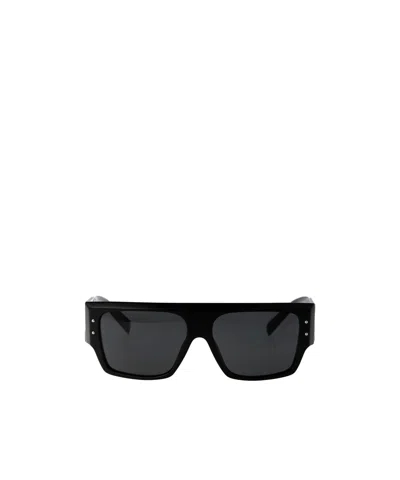 Dolce & Gabbana Black Acetate Sunglasses