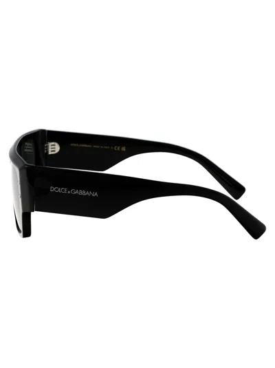 Dolce & Gabbana Black Acetate Sunglasses