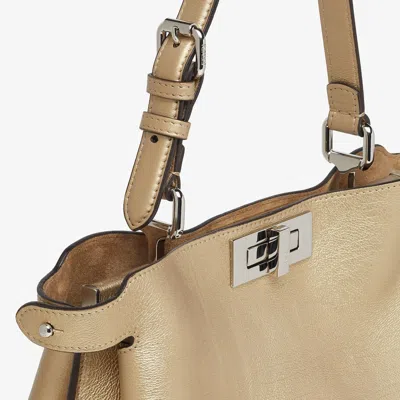 Fendi Champagne-coloured Leather Bag