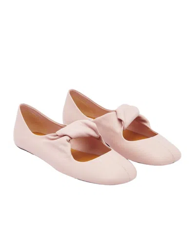 Alexander Mcqueen Twist-detail Ballet Flats