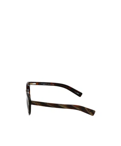 Zegna Round-frame Sunglasses