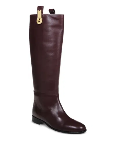 Amato Daniele Leather Knee-high Boots