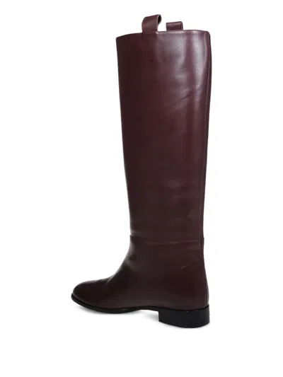 Amato Daniele Leather Knee-high Boots