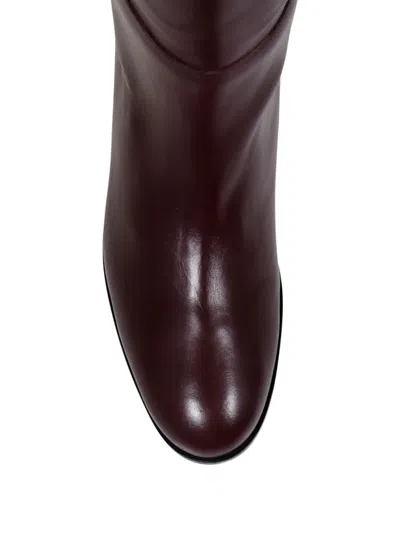 Amato Daniele Leather Knee-high Boots