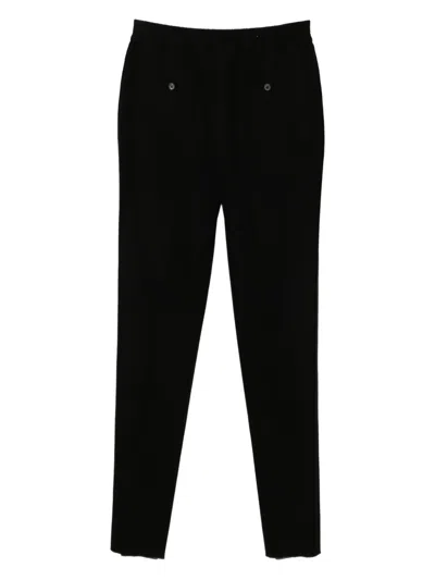 Lanvin Wool Pants In Black
