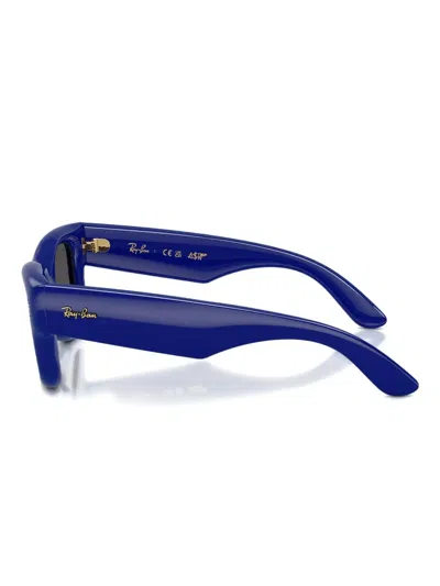 Ray Ban Ray-ban Wayfarer Puffer A$ap Rocky Square Sunglasses, 47mm In Blue