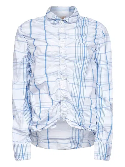 Marni Logo Embroidered Long-sleeved Shirt