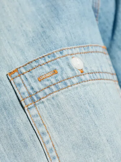 R13 Double-pocket Denim Shirt