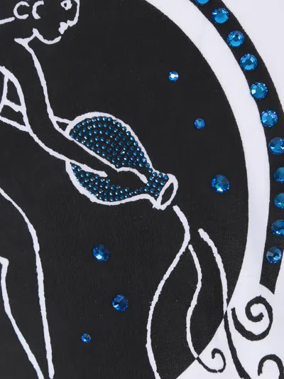 Swarovski X 10 Corso Como Crystal-embellished T-shirt