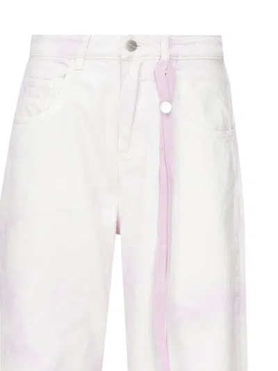 Icon Denim Debby Tie-dye Jeans In Gray