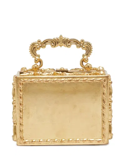 Pre-owned Dolce & Gabbana Baroque Box Clutch Bag