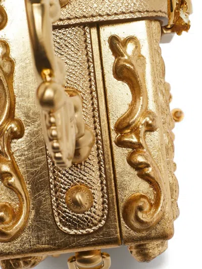 Pre-owned Dolce & Gabbana Baroque Box Clutch Bag