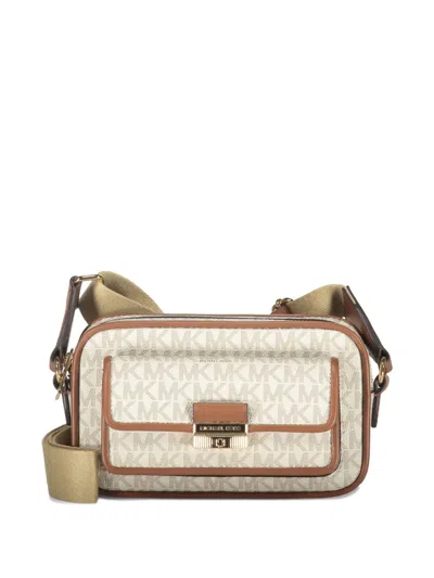 Michael Kors Bradshaw Monogram Flap-pocket Shoulder Bag