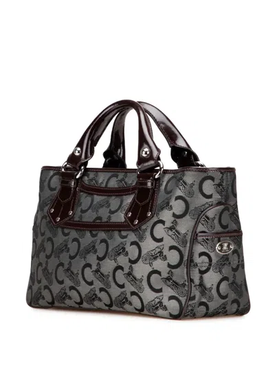 Pre-owned Celine 20th Century C Macadam Canvas Boogie Handbag