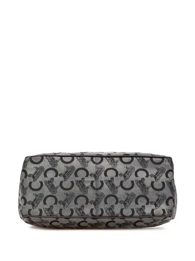 Pre-owned Celine 20th Century C Macadam Canvas Boogie Handbag