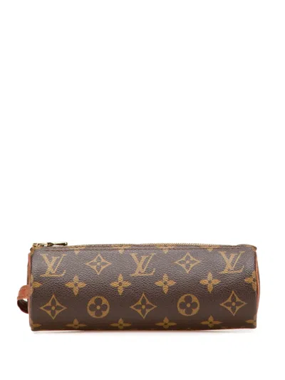 Pre-owned Louis Vuitton 1994 Monogram Trousse Ronde 20 Pouch