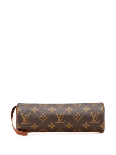 Pre-owned Louis Vuitton 1994 Monogram Trousse Ronde 20 Pouch