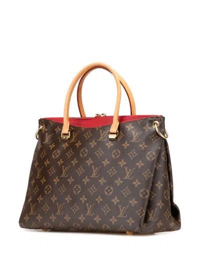 Pre-owned Louis Vuitton 2016 Monogram Pallas Mm Satchel