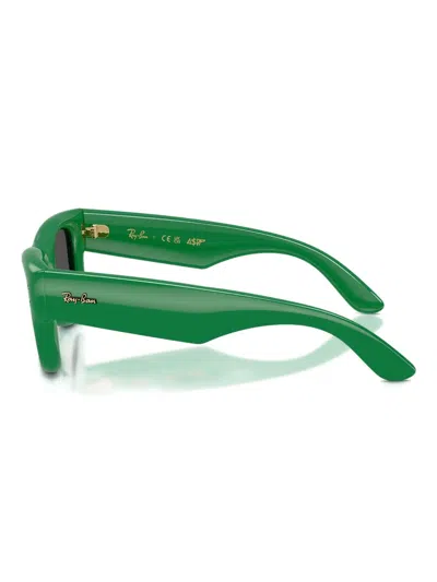 Ray Ban Rayban Rb4940 Wayfarer Puffer By Asap Rocky 683487 Lucido Verde Sunglasses In Green