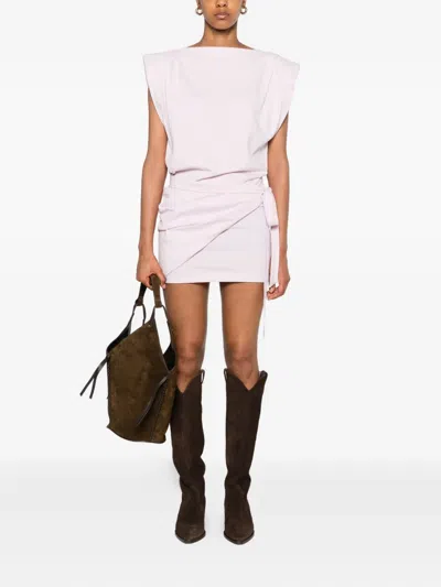 Isabel Marant Marielle Mini Dress In Pink