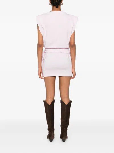 Isabel Marant Marielle Mini Dress In Pink