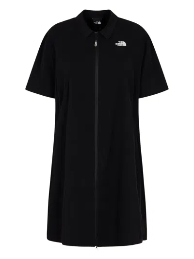 The North Face Short-sleeve Zip-front Mini Dress