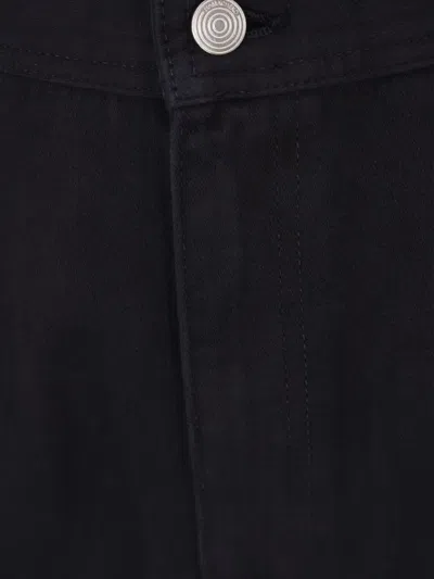 Namacheko Braided-knee Cotton Trousers In Blue