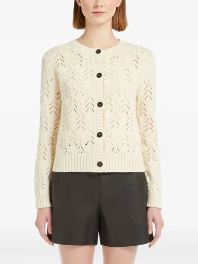 Weekend Max Mara Panaria Open-stitch Cardigan
