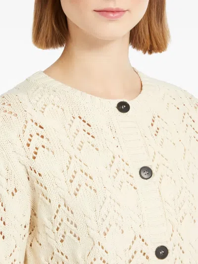 Weekend Max Mara Panaria Open-stitch Cardigan