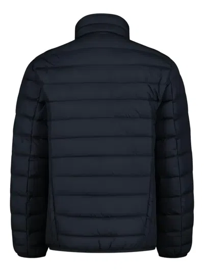 Parajumpers Ugo Quilted Zip-fastening Jacket In Blue