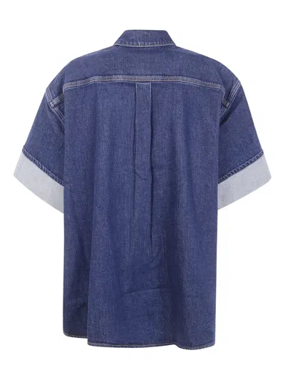 7 For All Mankind Button-cuff Cotton Shirt