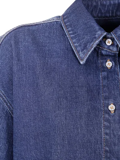 7 For All Mankind Button-cuff Cotton Shirt