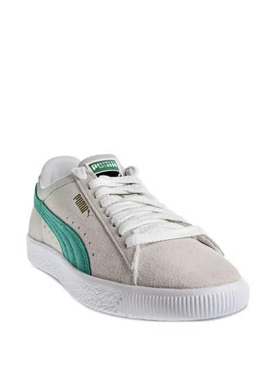 Puma Suede "grey/green/white" Sneakers