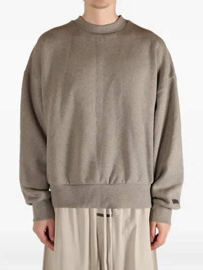 Essentials Crew Neck Sweatshirt In Gray
