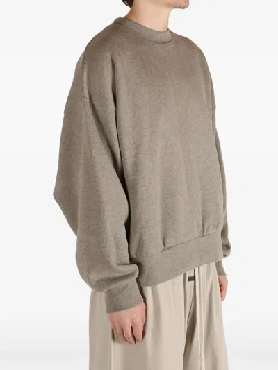 Essentials Crew Neck Sweatshirt In Gray