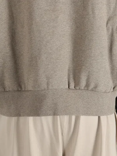 Essentials Crew Neck Sweatshirt In Gray