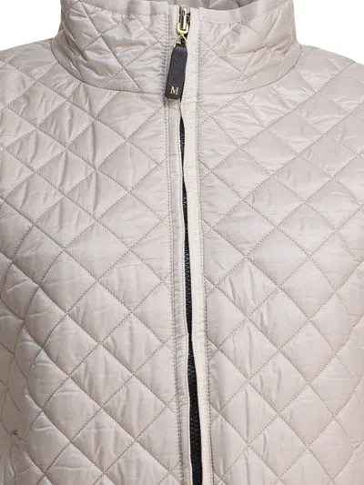 Max Mara The Cube Delfina Zip-up High Neck Coat