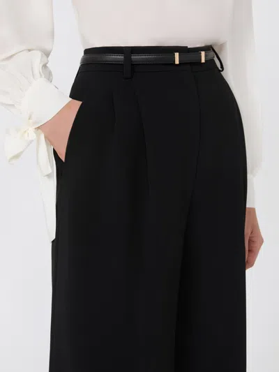 Max Mara Cady Bermuda Shorts In Black