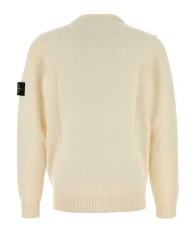 Stone Island Relaxed Fit Long-sleeve Crewneck Sweatshirt With Distinctive Patch Logo