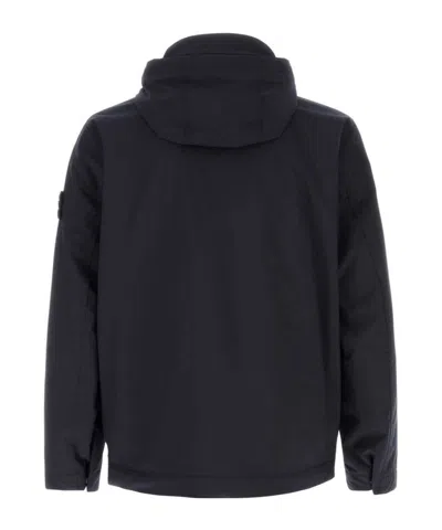 Stone Island Soft Shell Padded Jacket With Waterproof And Windproof Membrane