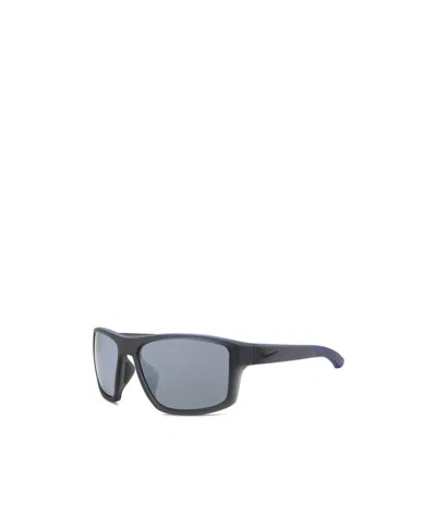 Nike Brazen Fury Square Frame Sunglasses In Blue