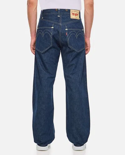 Junya Watanabe Belt Loop Denim Trousers In Blue