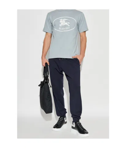 Paul Smith Elastic Waist Track Pants In Blue