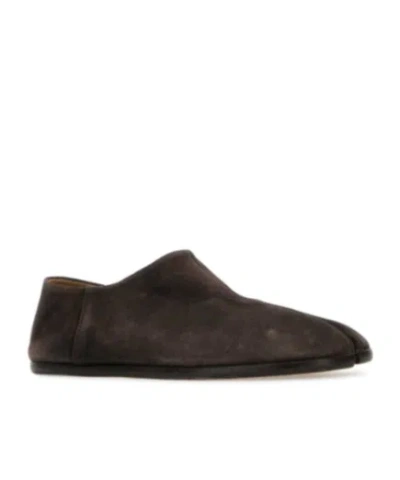 Maison Margiela Dark Brown Suede Loafers