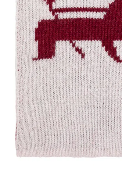Palm Angels Kids Logo-intarsia Scarf